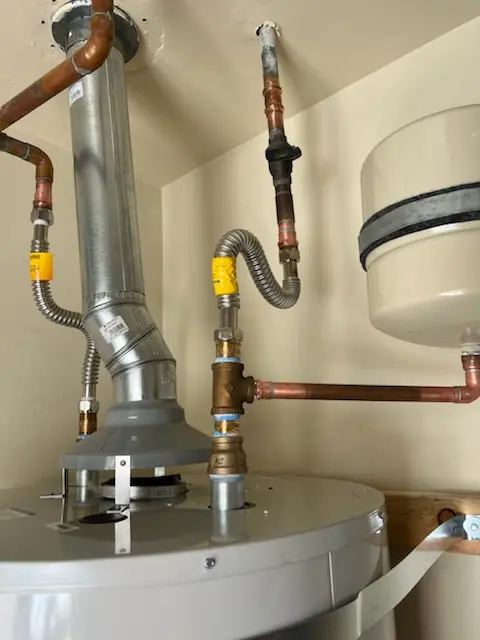 Water heater installation and plumbing repair in Joanna